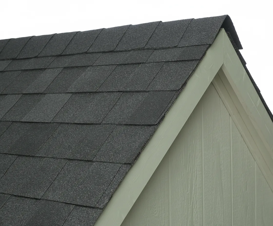 Sage Green house with Charcoal roof