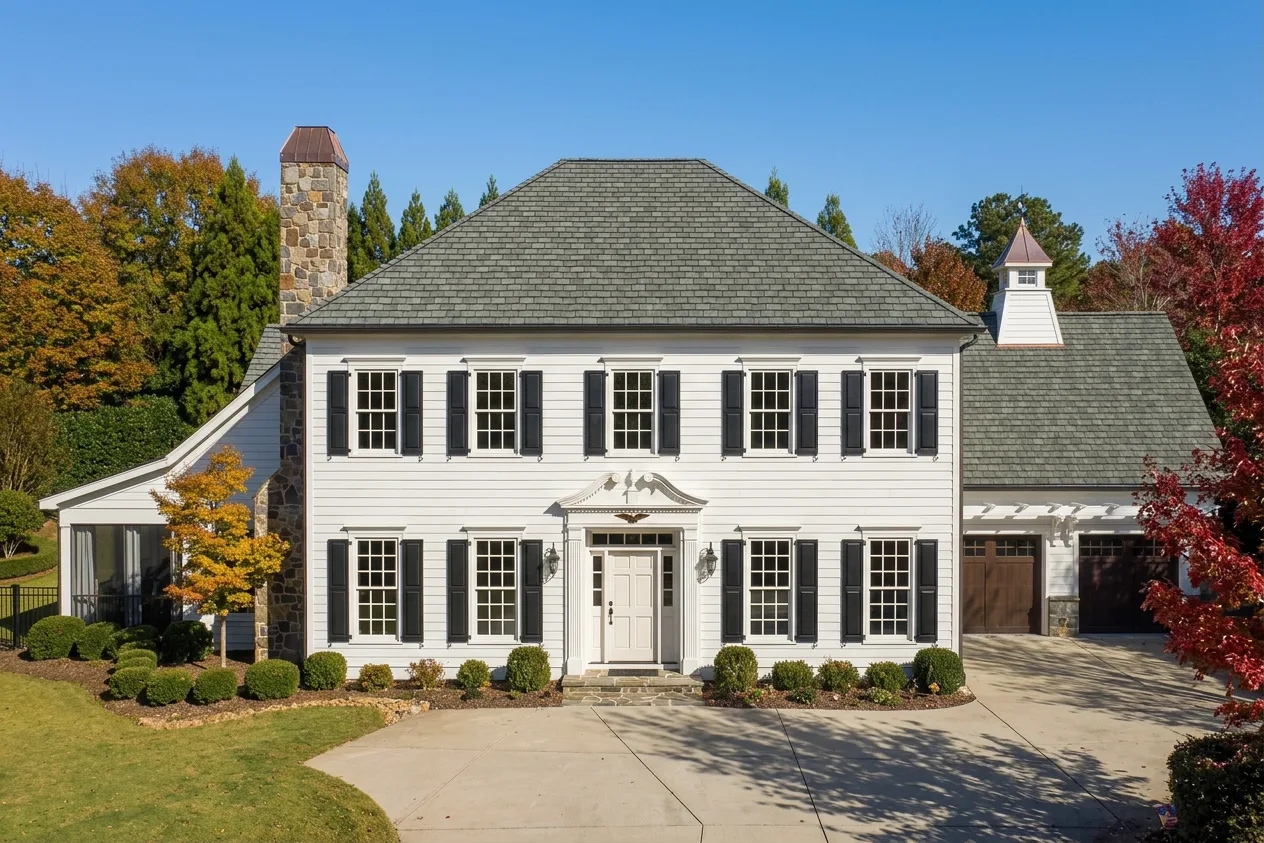 Florida home with Belmont Stonegate Gray roof