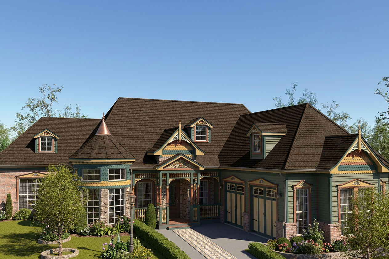 Florida home with Grand Manor Chestnut roof
