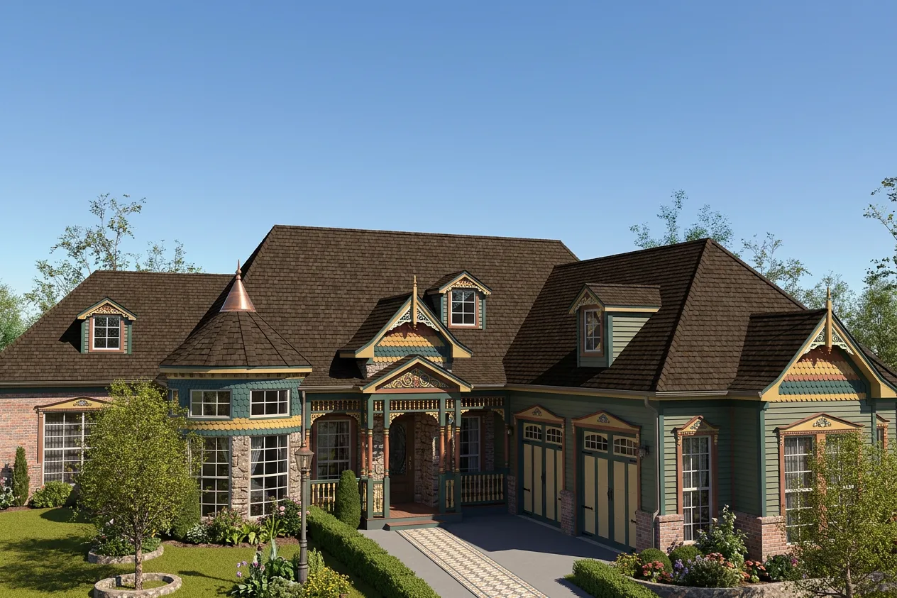 Florida home with Grand Manor Chestnut roof