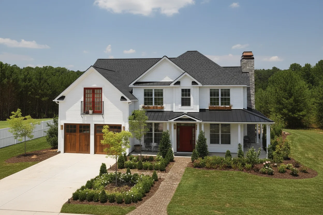 Florida home with Landmark Cinder Black roof