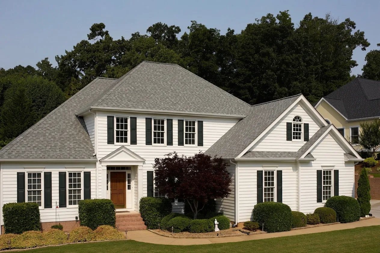 Florida home with Landmark Cobblestone Gray roof