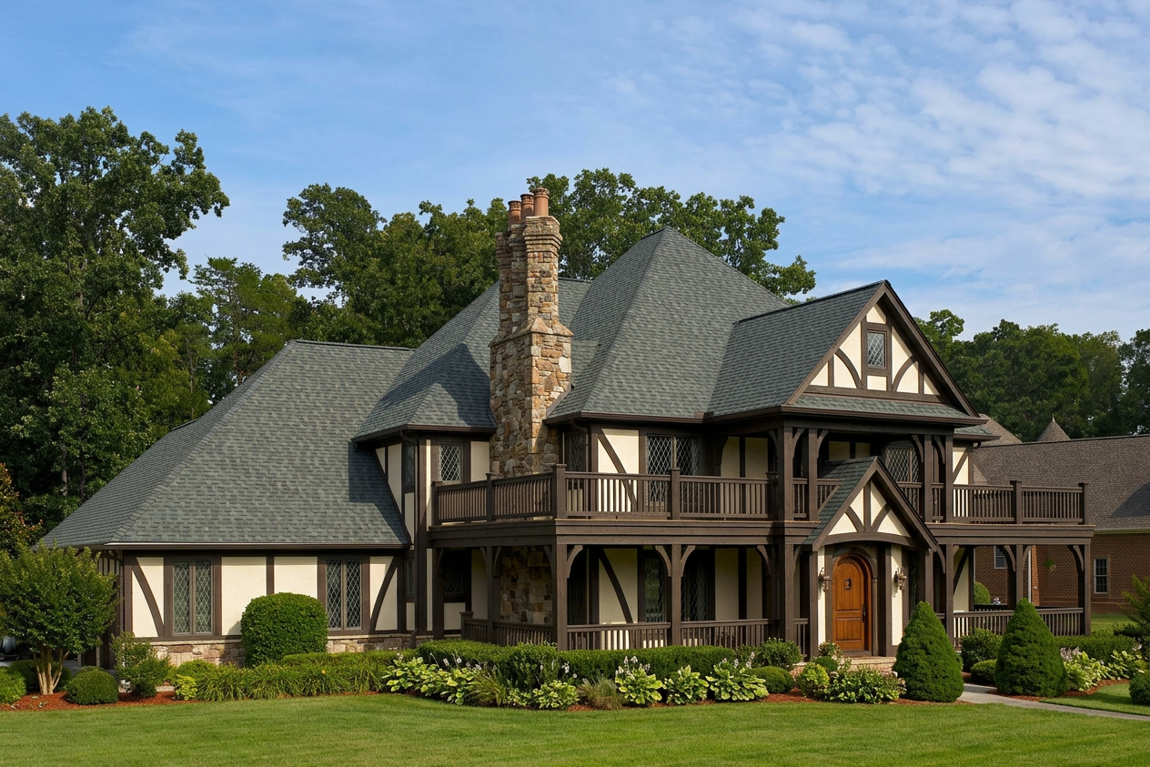 Florida home with Landmark Colonial Slate roof