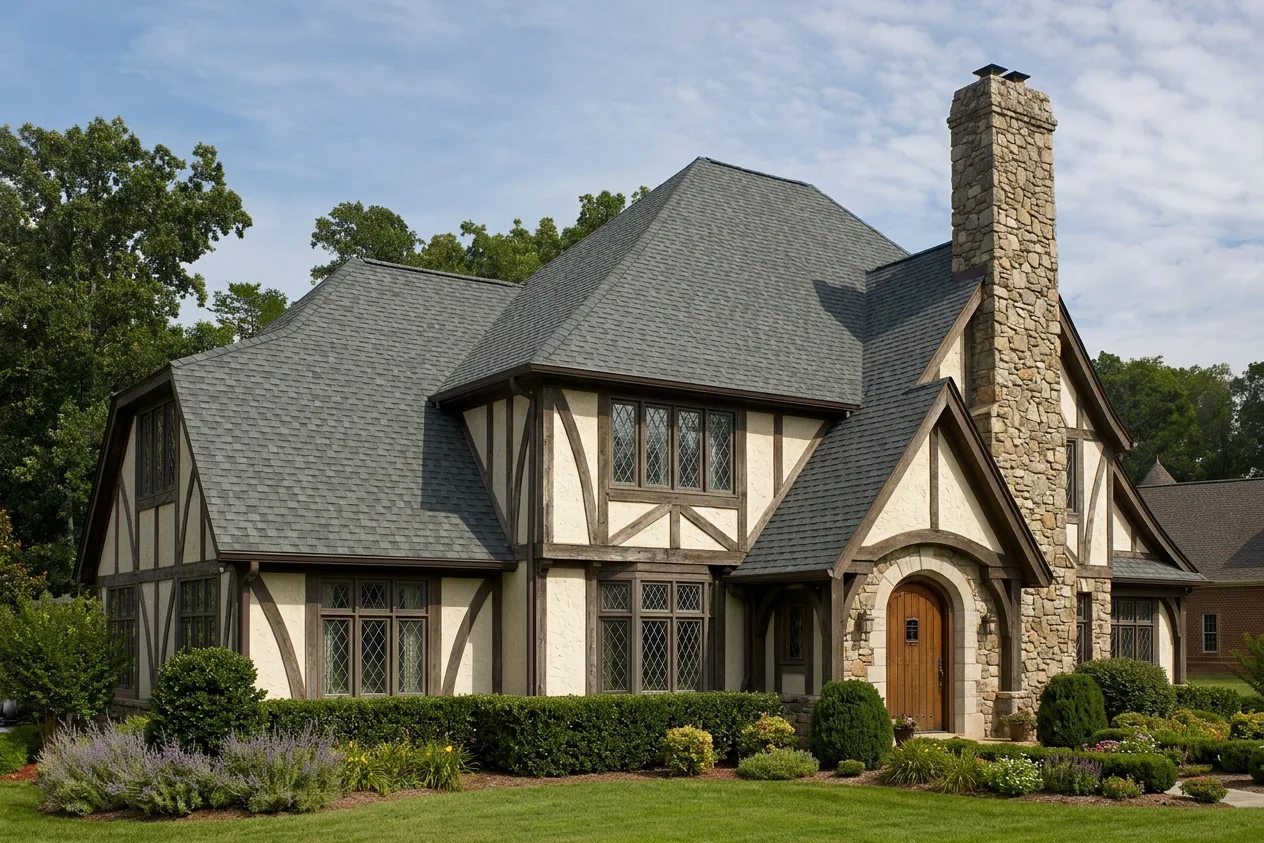 Florida home with Landmark Colonial Slate roof