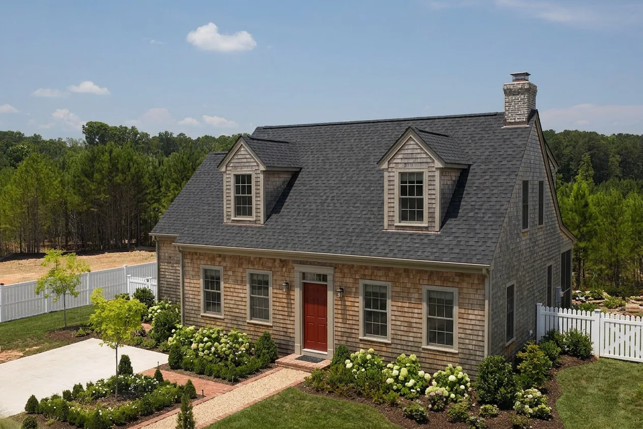 Florida home with Landmark Pro Cinder Black roof
