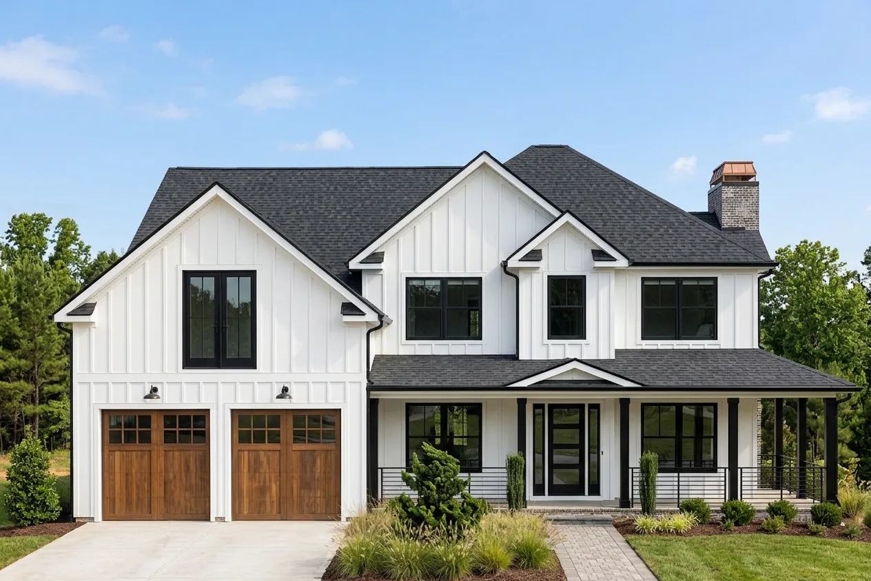 Florida home with Landmark Pro Cinder Black roof