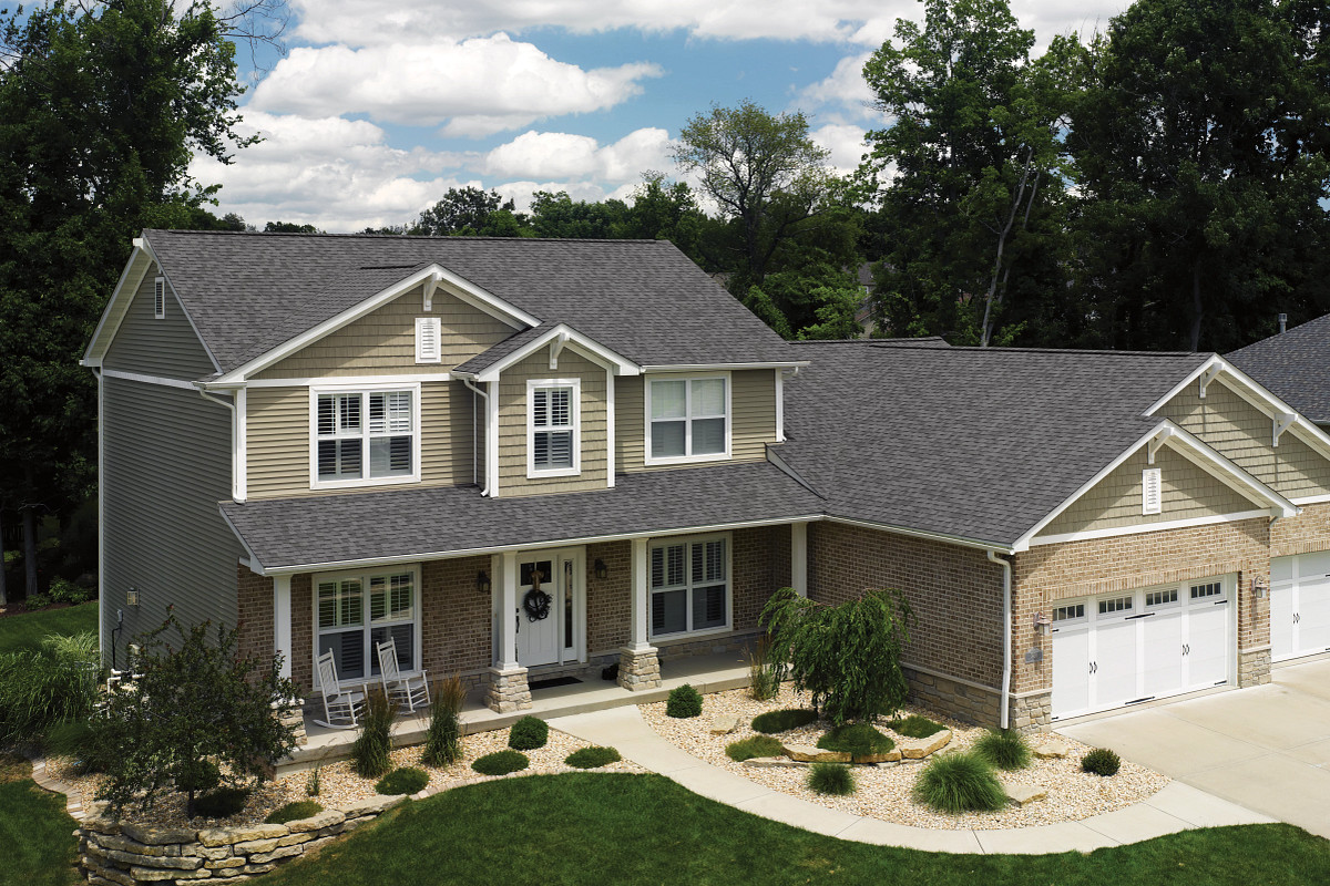 Home with CertainTeed Landmark Pro Max Def Colonial Slate roof
