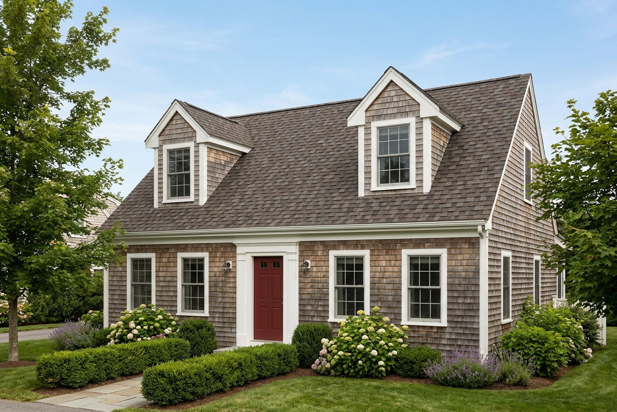 Florida home with Landmark Pro Max Def Driftwood roof