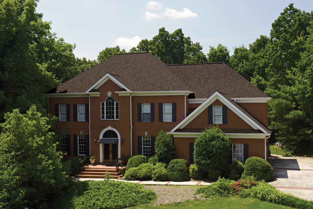 Florida home with Landmark Pro Max Def Heather Blend roof