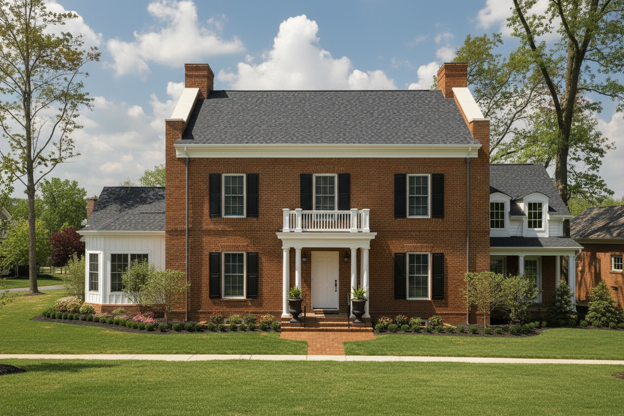 Florida home with Landmark Pro Max Def Moire Black roof