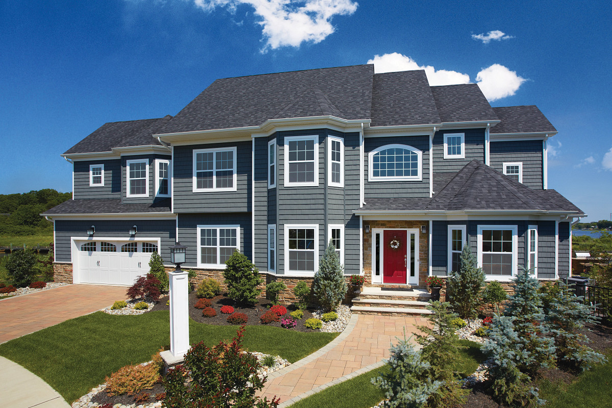 Home with CertainTeed Landmark Pro Max Def Pewter roof