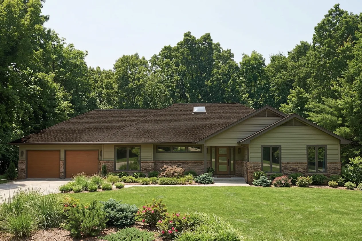 Florida home with Landmark Pro Max Def Shenandoah roof