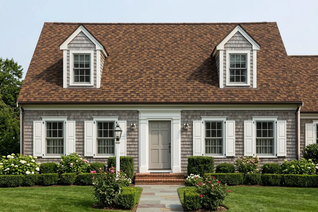 Florida home with Presidential Shake Aged Bark roof