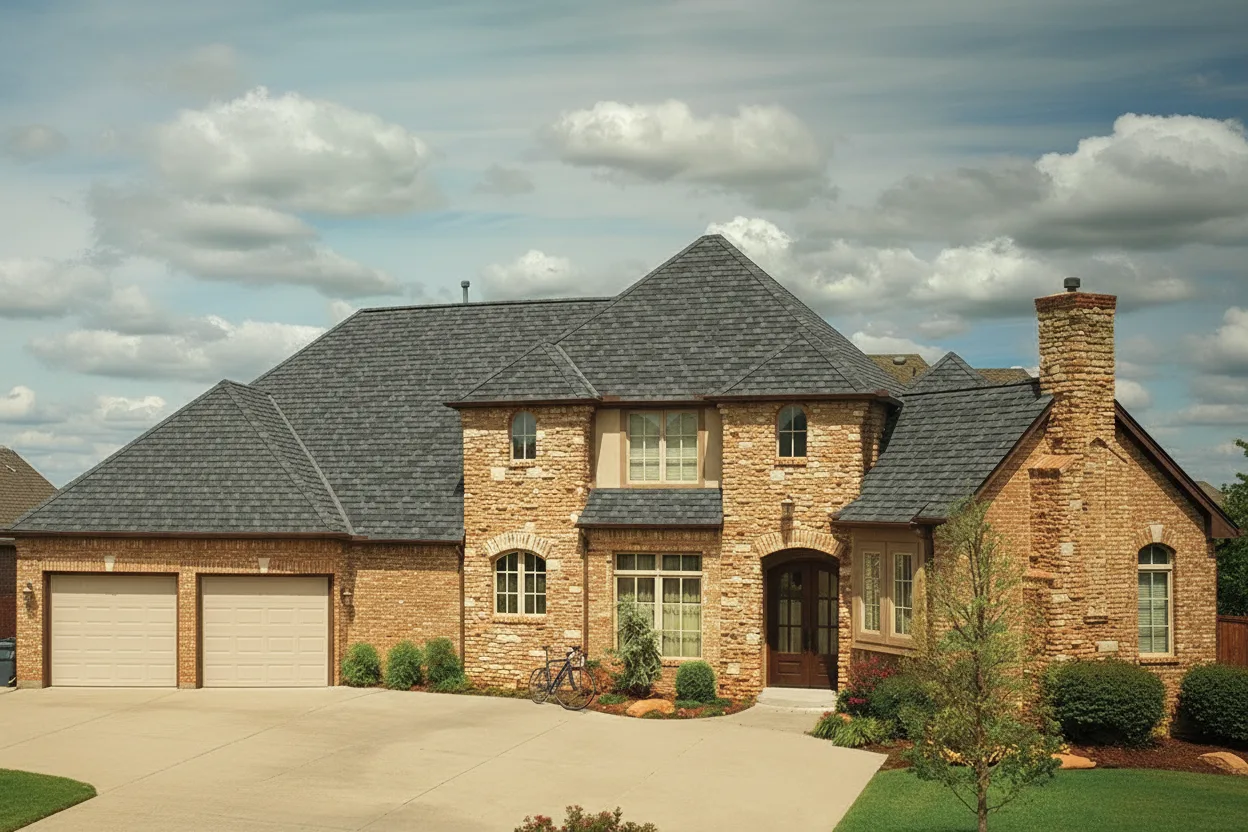 Florida home with Camelot II Antique Slate roof