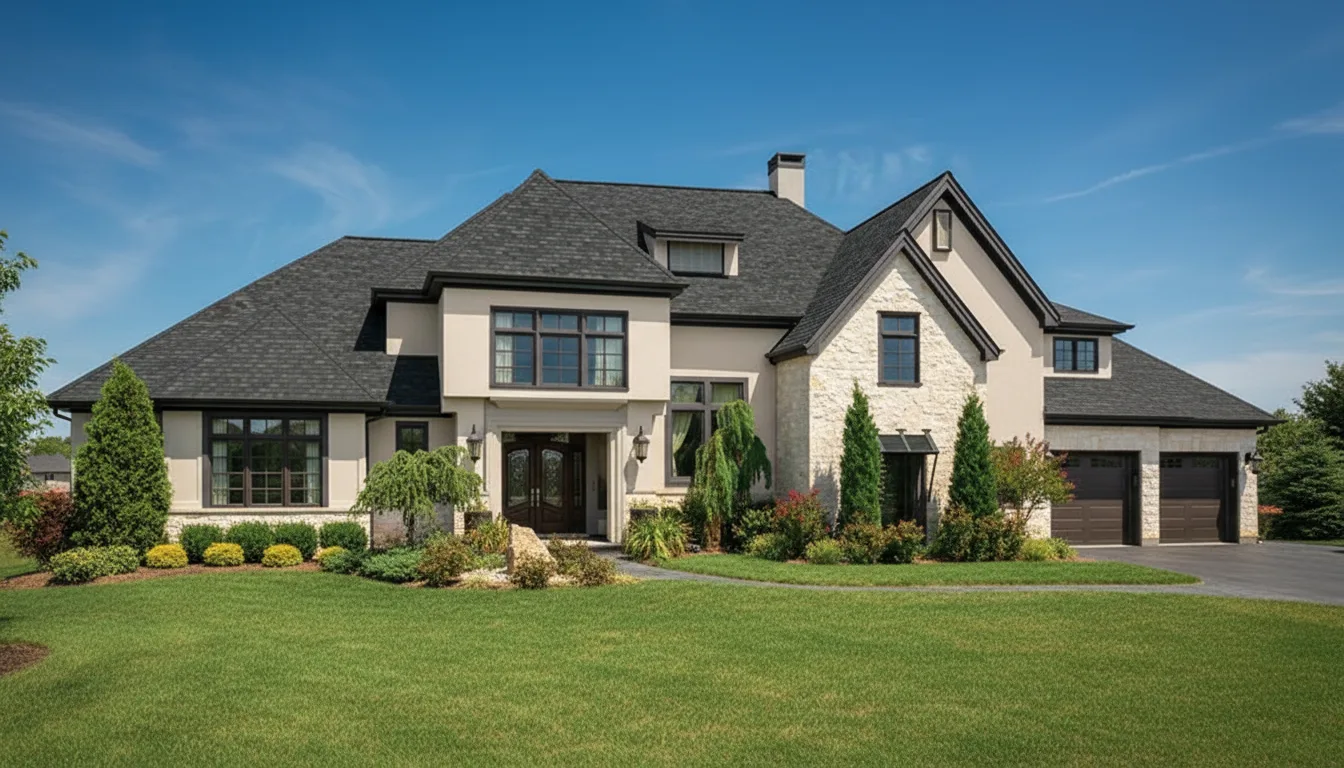 Florida home with Camelot II Charcoal roof