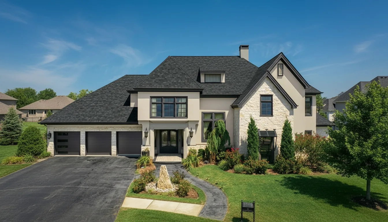 Florida home with Camelot II Charcoal roof