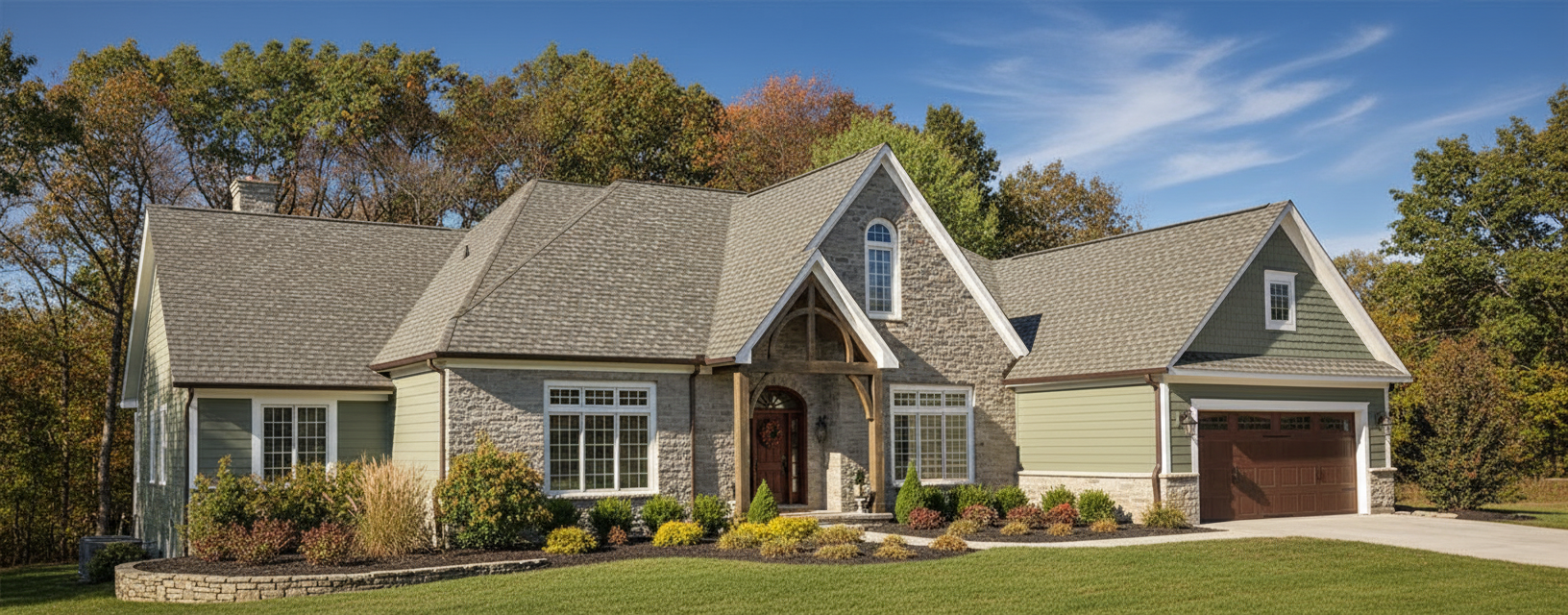 Florida home with Camelot II Camelot Ii Weathered Timber roof