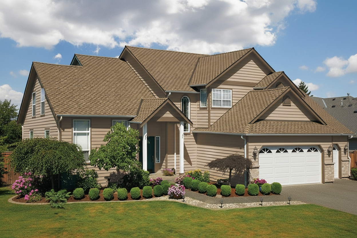 Florida home with Grand Sequoia Grand Sequoia Cedar roof