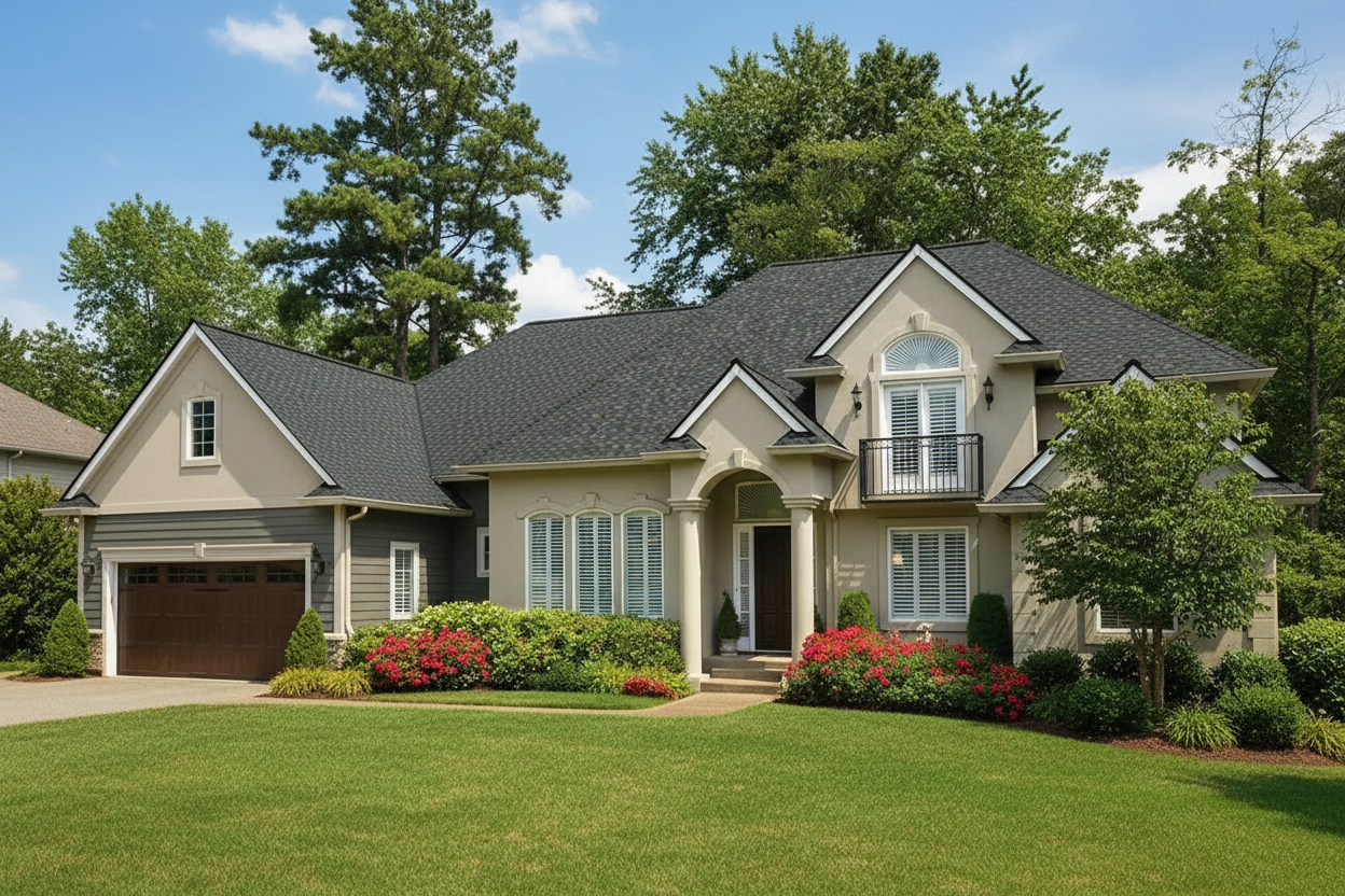 Florida home with Grand Sequoia Grand Sequoia Charcoal roof