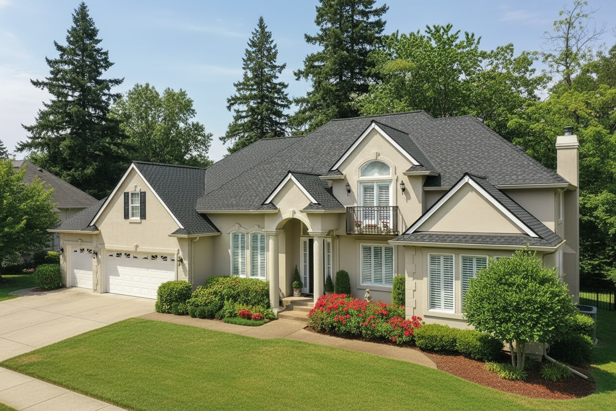 Florida home with Grand Sequoia Grand Sequoia Charcoal roof