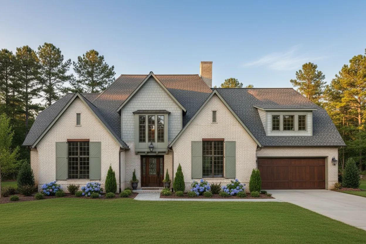 Florida home with Grand Sequoia Weathered Wood roof