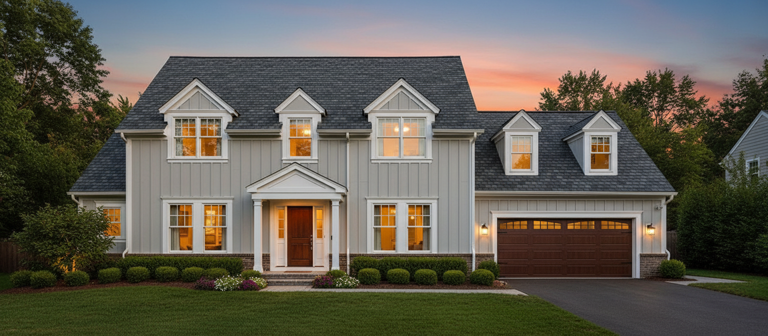 Florida home with Slateline Slateline English Gray roof