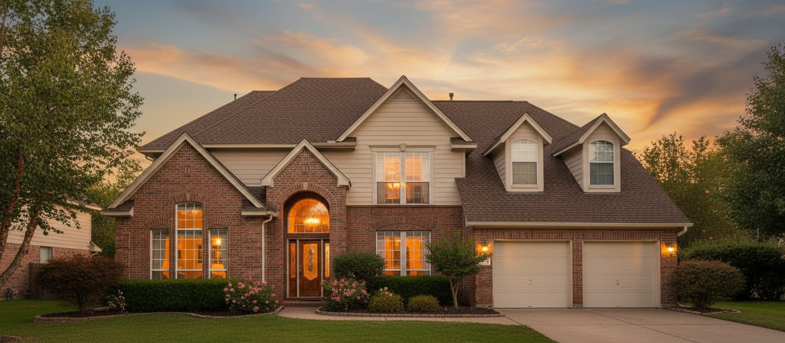 Florida home with Timberline AS II Timberline As Ii Hickory roof