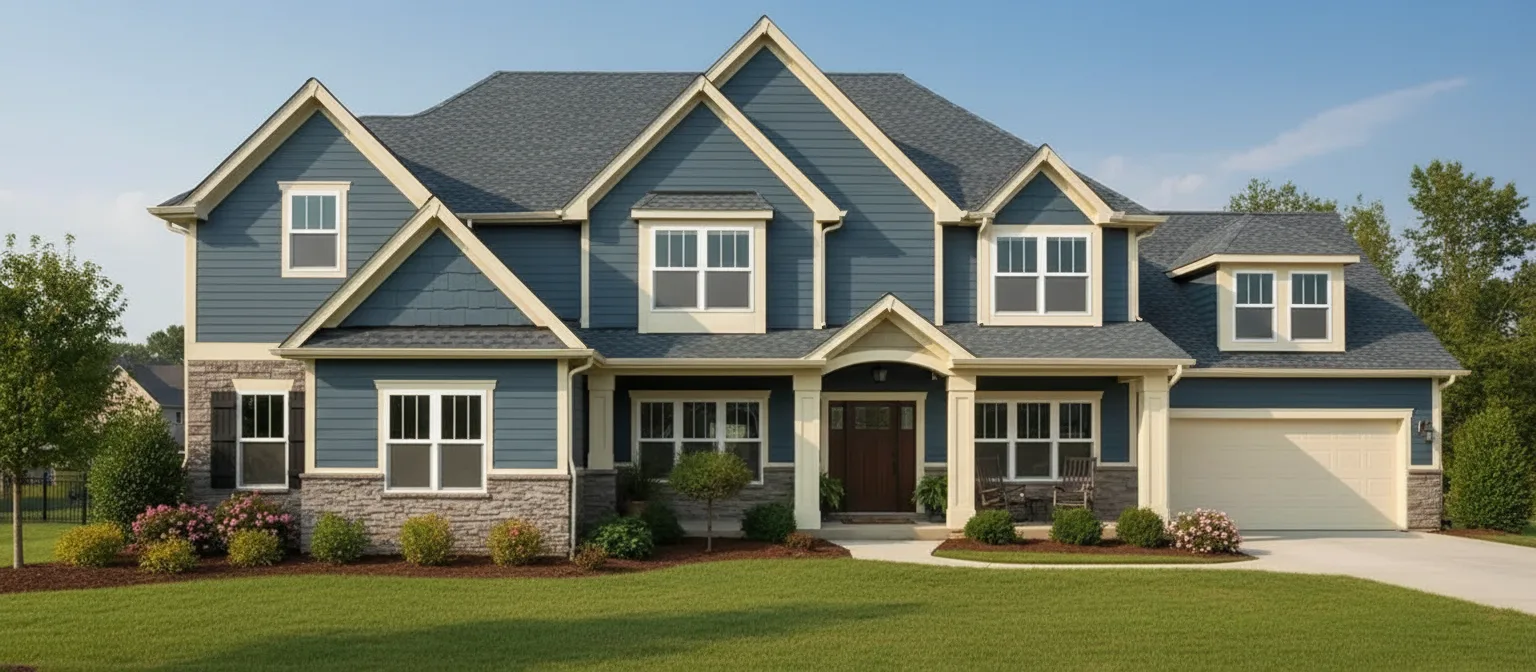 Florida home with Timberline AS II Pewter Gray roof