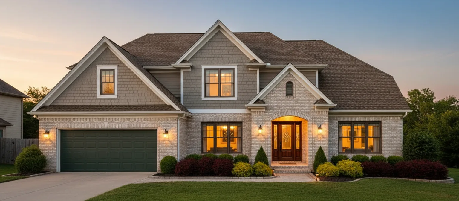 Florida home with Timberline AS II Shakewood roof