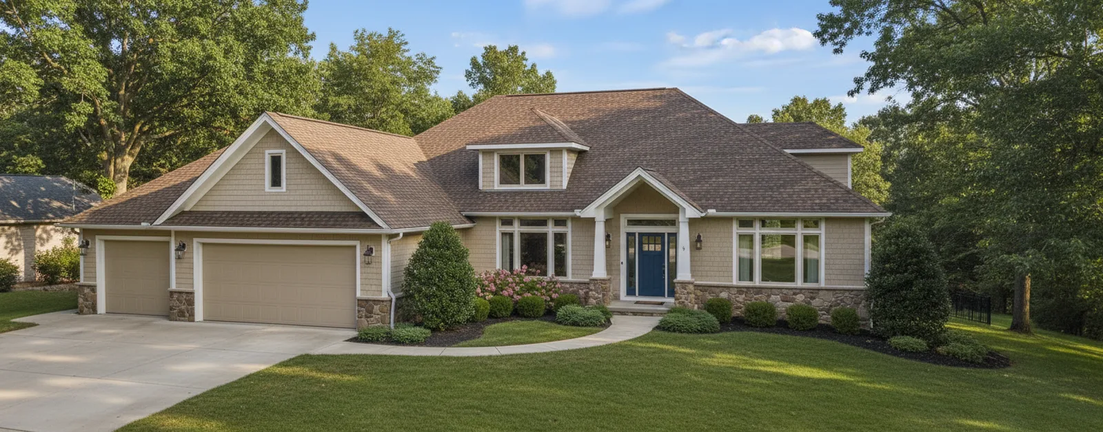 Florida home with Timberline HDZ Chestnut Valley roof