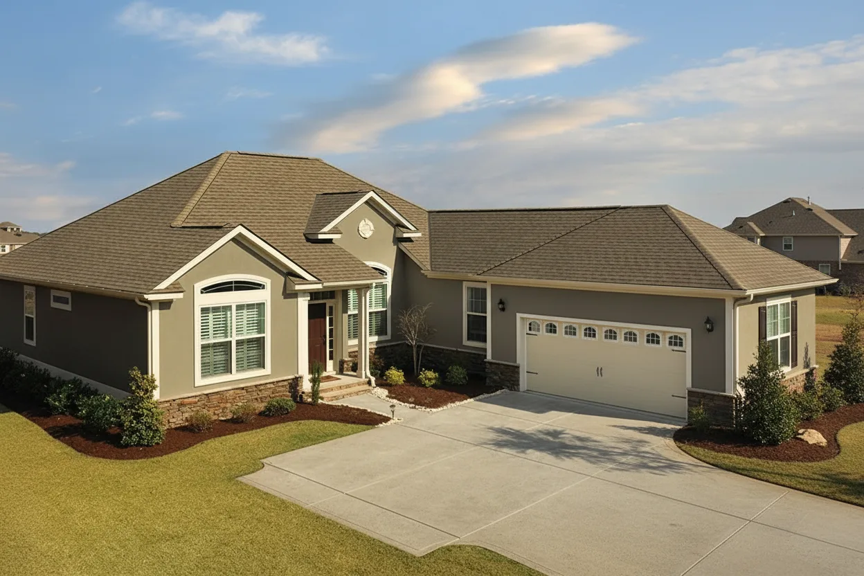 Florida home with Timberline HDZ Copper Canyon roof