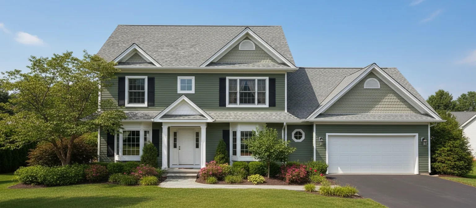 Florida home with Timberline HDZ Fox Follow Gray roof