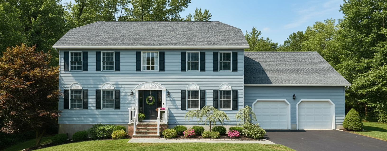 Florida home with Timberline HDZ Pewter Gray roof