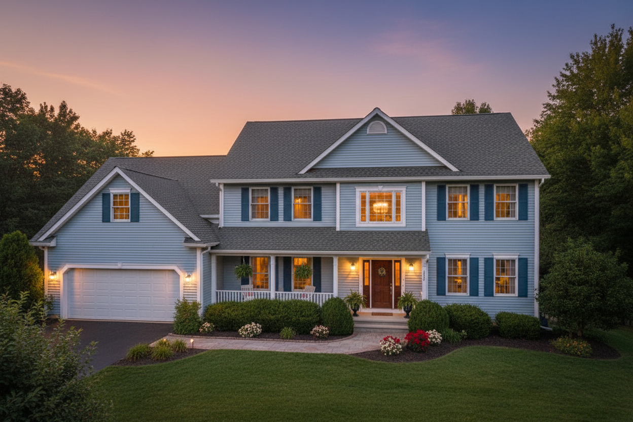 Florida home with Timberline HDZ Williamsburg Slate roof