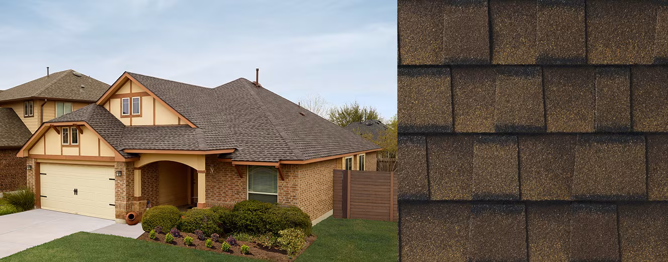 Home with GAF Timberline UHDZ with UltraMat Timberline Uhdz With Ultramat Barkwood roof