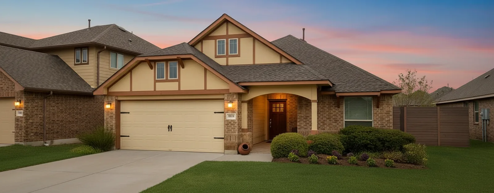 Florida home with Timberline UHDZ with UltraMat Barkwood roof