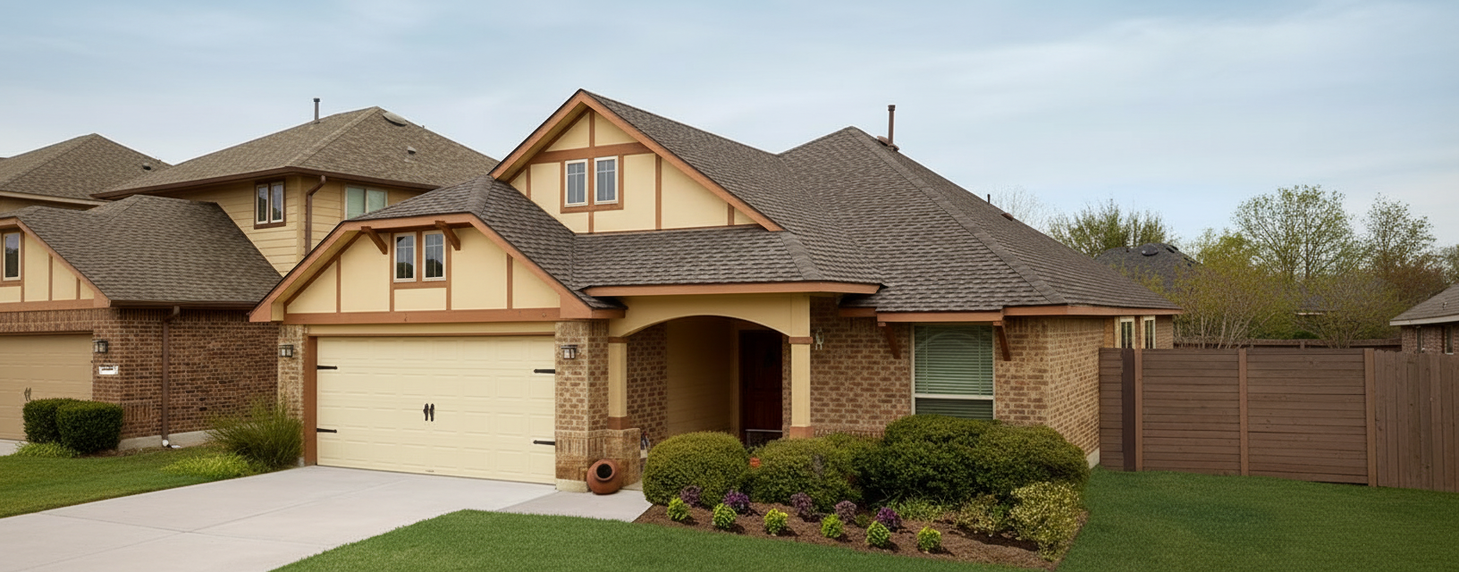 Florida home with Timberline UHDZ with UltraMat Timberline Uhdz With Ultramat Barkwood roof