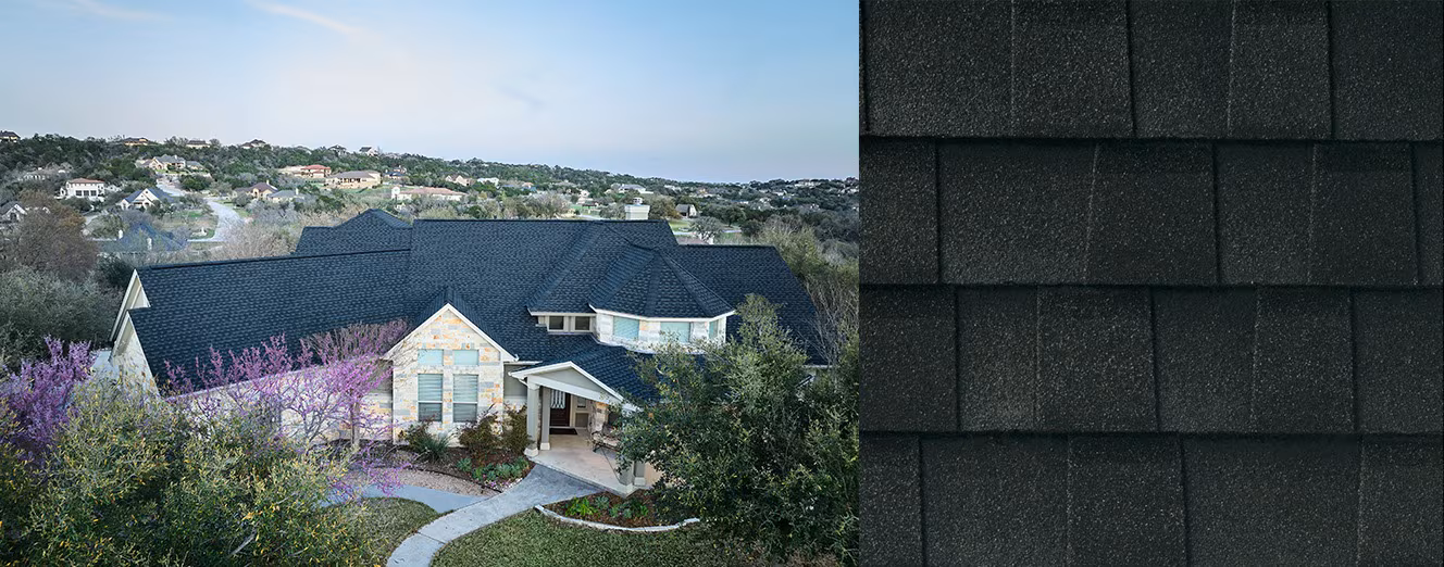 Home with GAF Timberline UHDZ with UltraMat Timberline Uhdz With Ultramat Charcoal roof