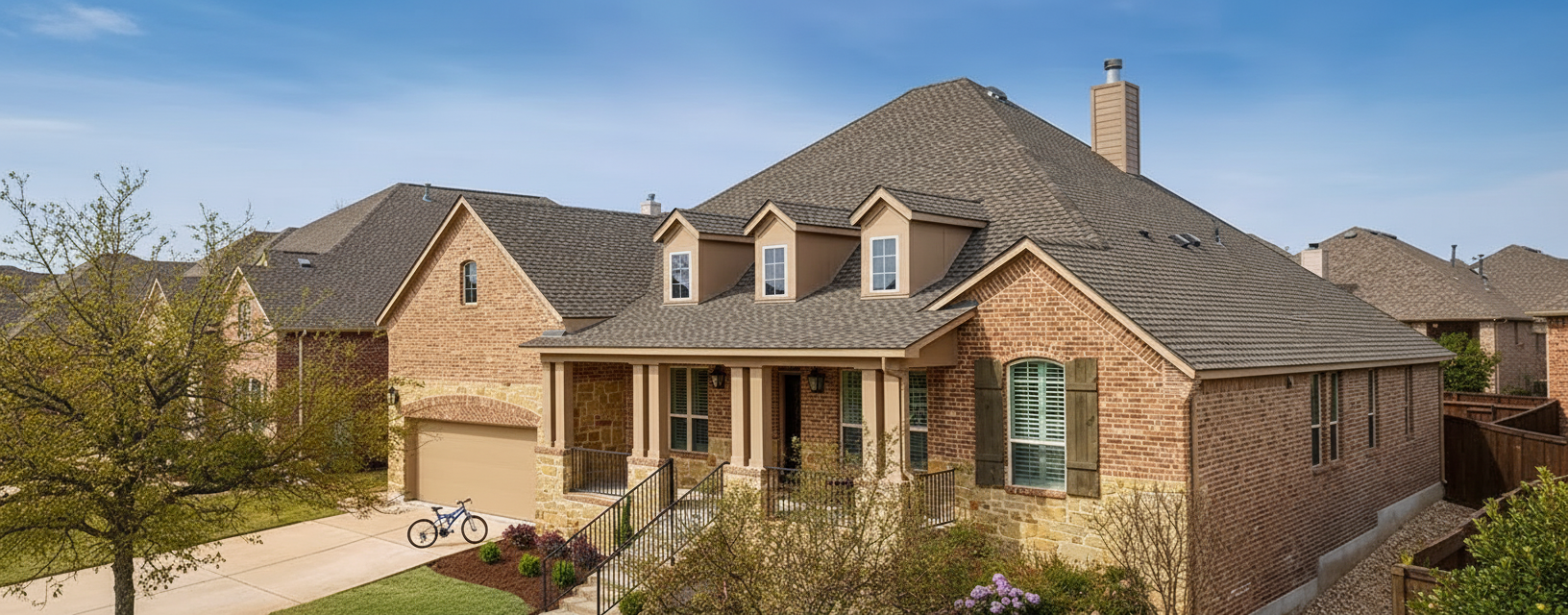 Florida home with Timberline UHDZ with UltraMat Timberline Uhdz With Ultramat Weathered Wood roof