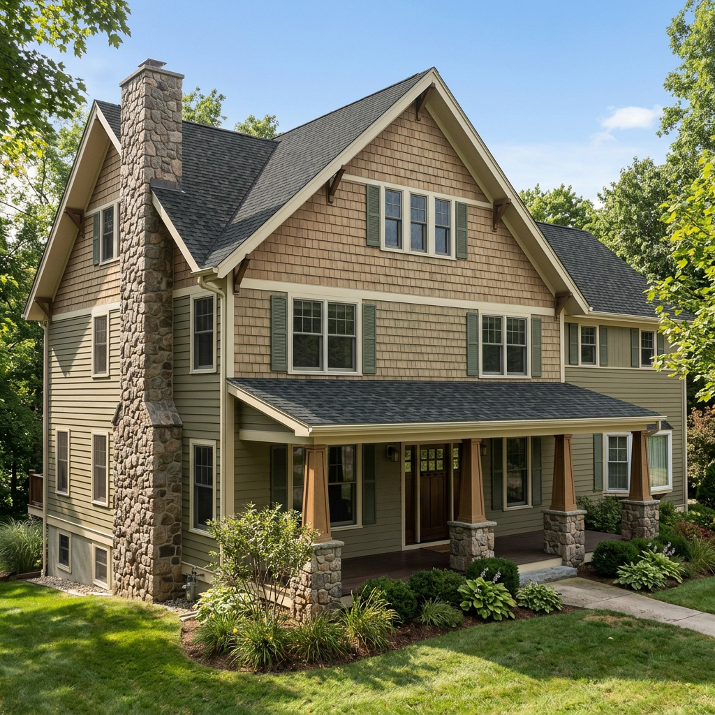 Florida home with Cambridge Charcoal Grey roof