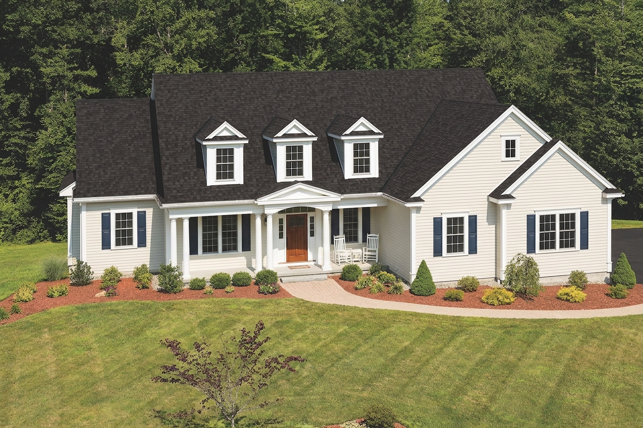 Florida home with Cambridge Dual Black roof