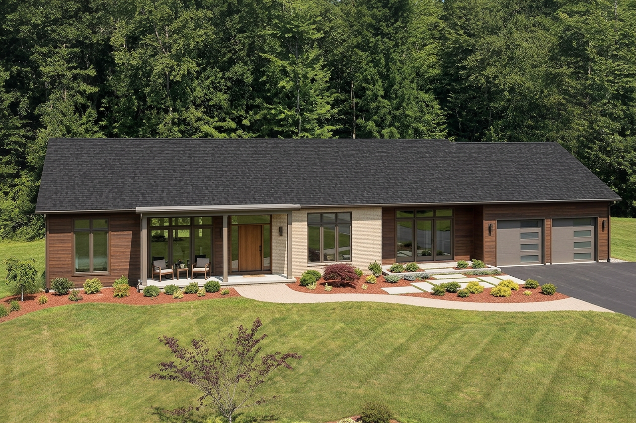 Florida home with Cambridge Dual Black roof