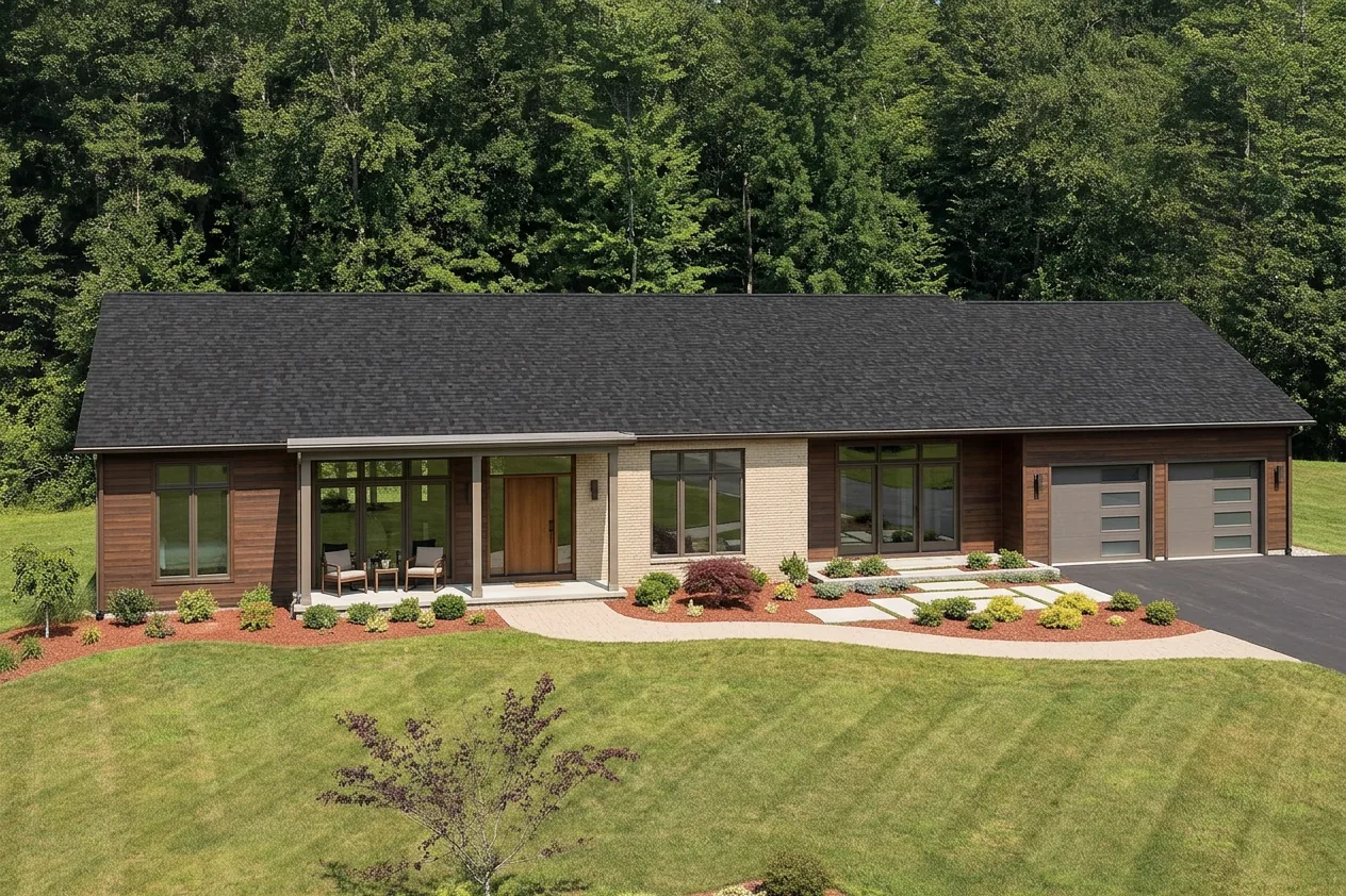 Florida home with Cambridge Dual Black roof