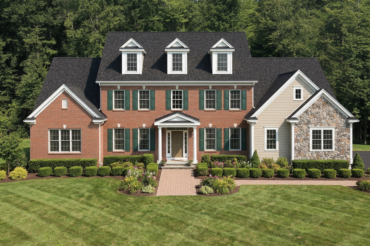 Florida home with Cambridge Dual Black roof