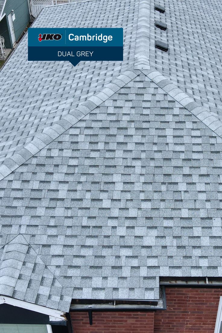 Home with IKO Cambridge Dual Grey roof