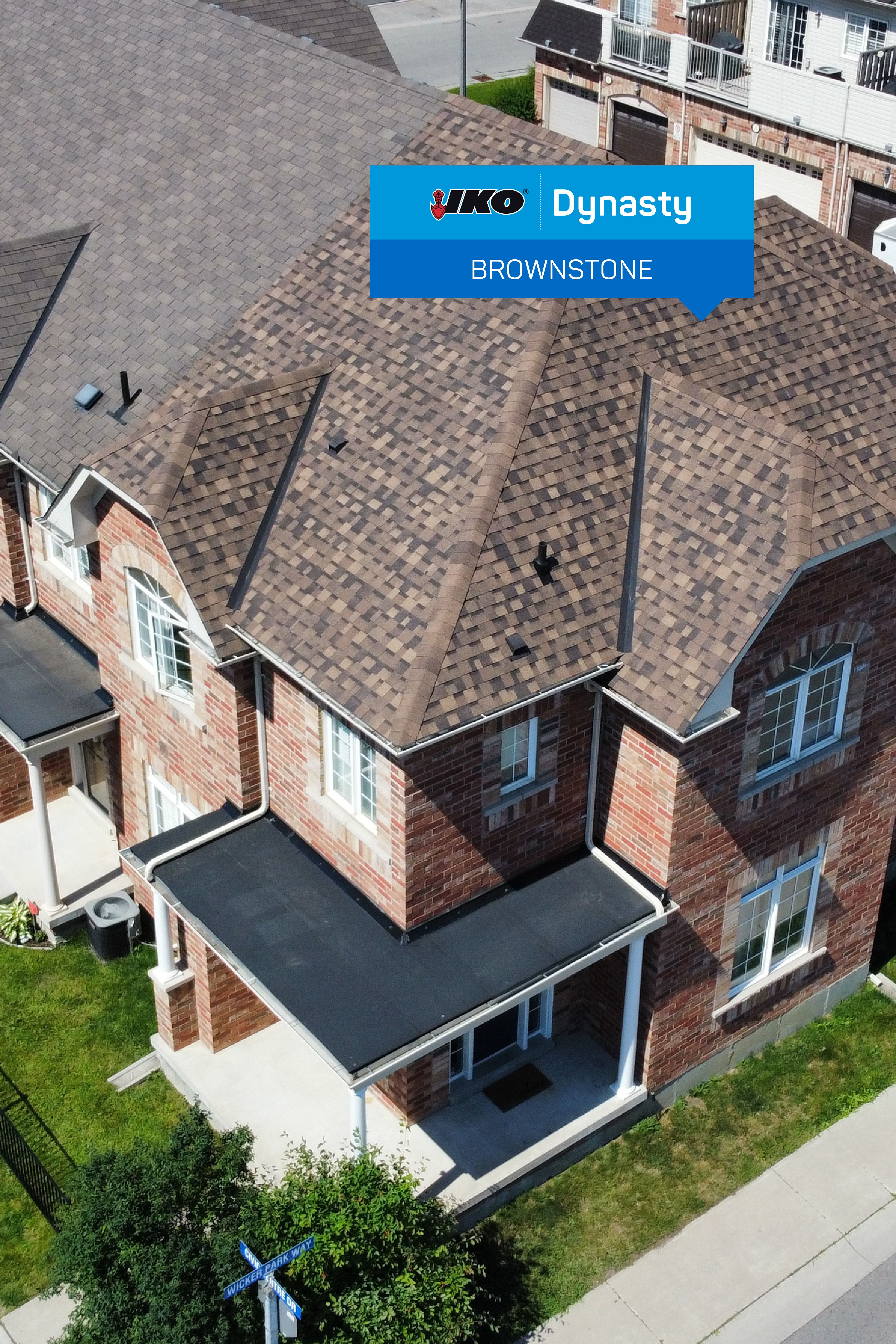 Florida home with Dynasty Brownstone roof
