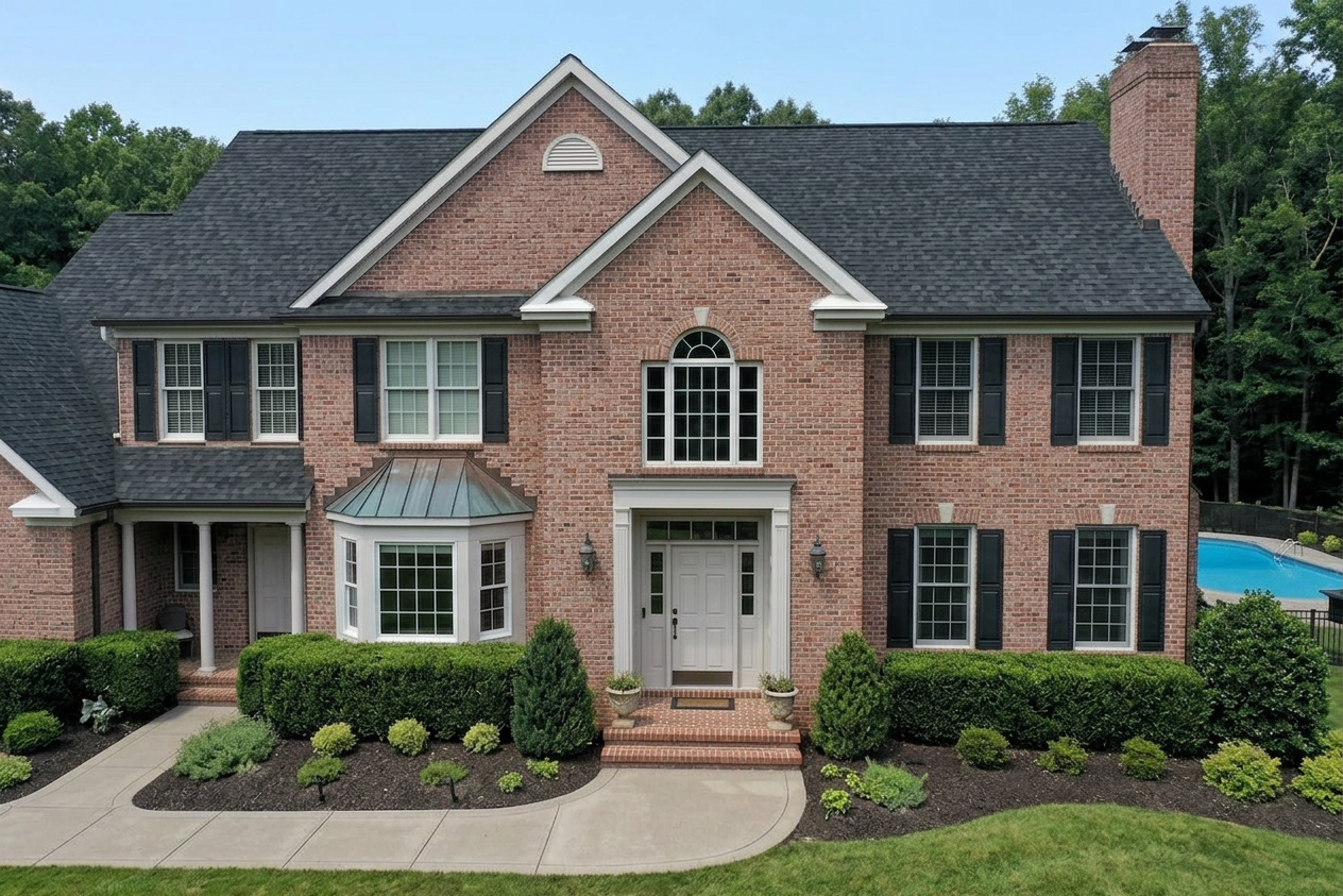 Florida home with Dynasty Granite Black roof