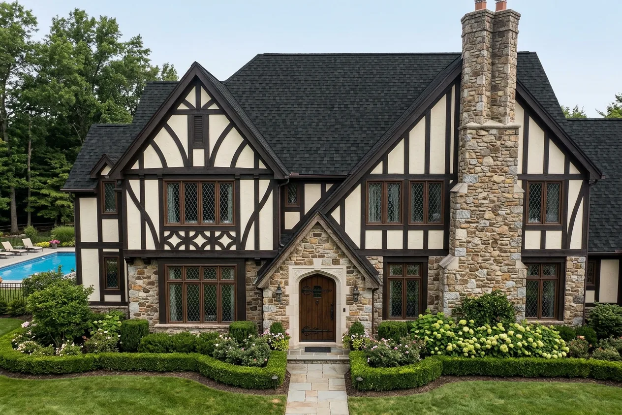 Florida home with Dynasty Granite Black roof