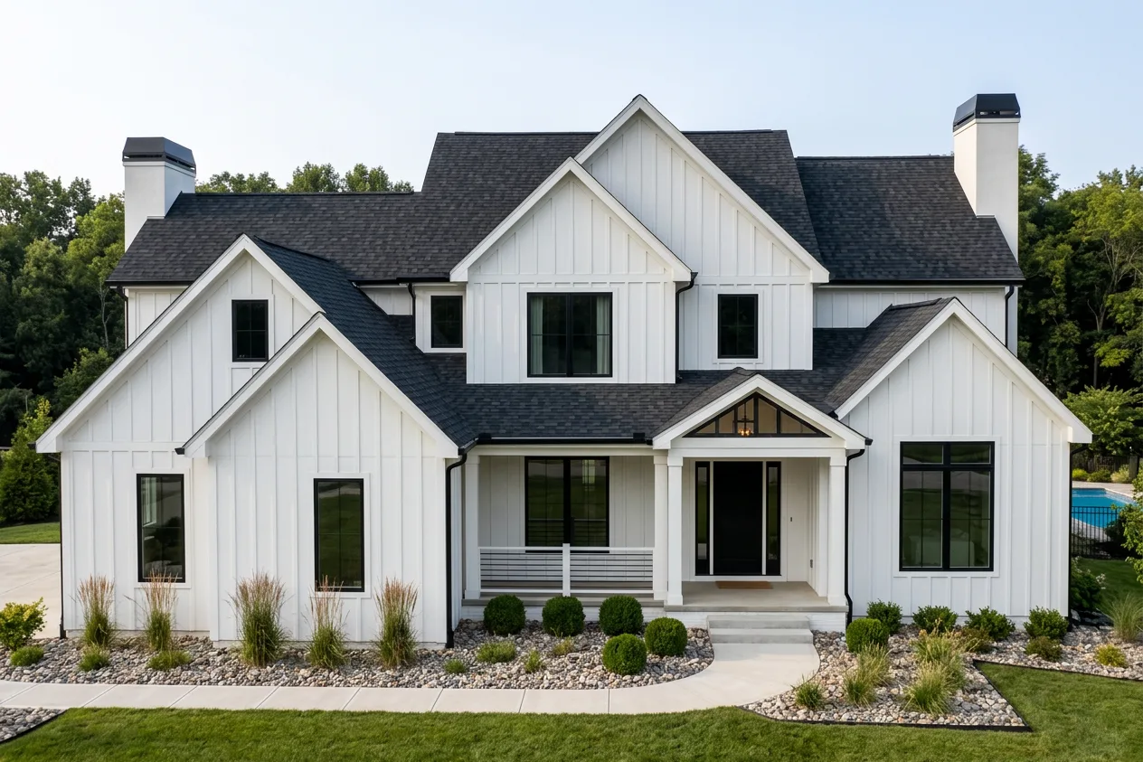 Florida home with Dynasty Granite Black roof