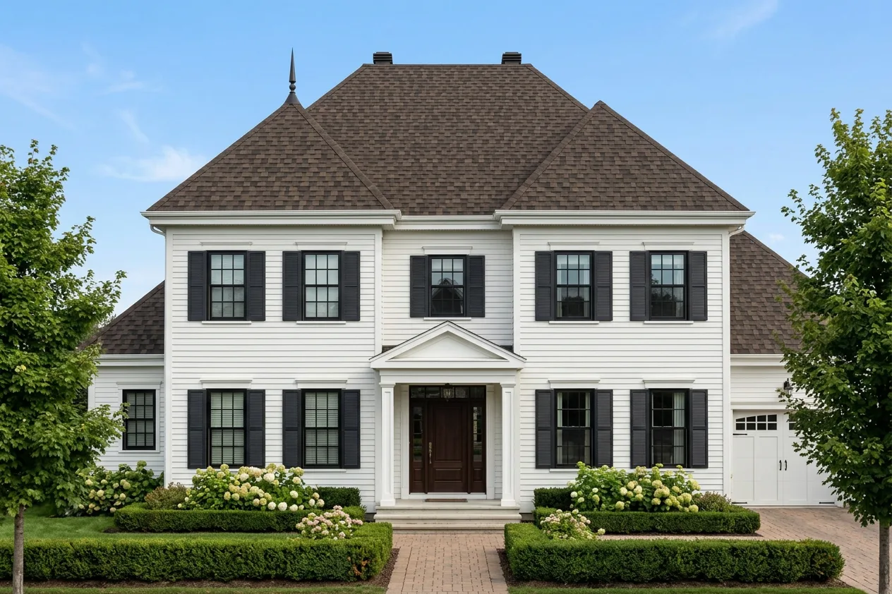 Florida home with Dynasty Shadow Brown roof